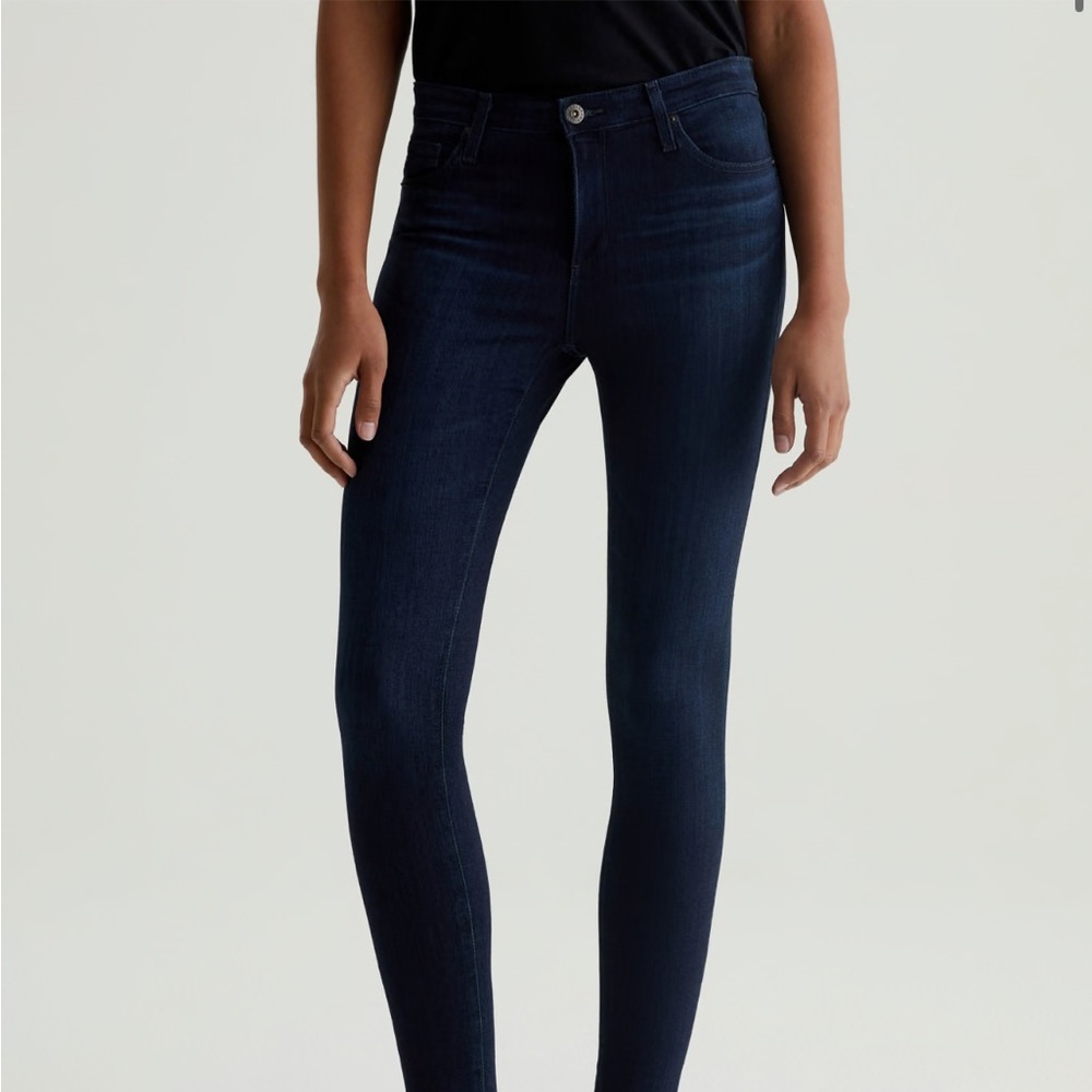 AG Adriano Goldschmied Dark Blue Skinny Jeans - Great for getting ready for fall